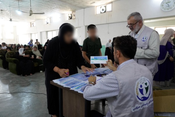 دابەشکردنی مووچەی دوو مانگی 5+6 /2026ی نازدارانی سنووری چەمچەماڵ